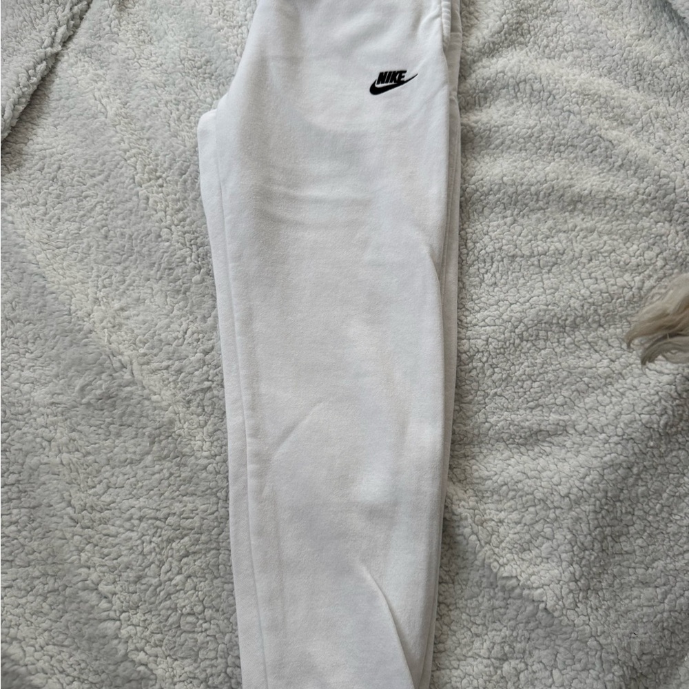 Nike White Joggers